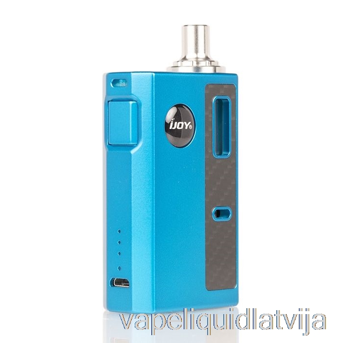 Ijoy Mercury 12w Aio Pod Sistēmas Zils Oglekļa Vape šķidrums